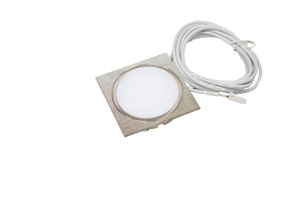 Naber | Anelli Farbwechsel LED 3, Leuchte, Einzelleuchte ohne Schalter, edelstahlfarbig