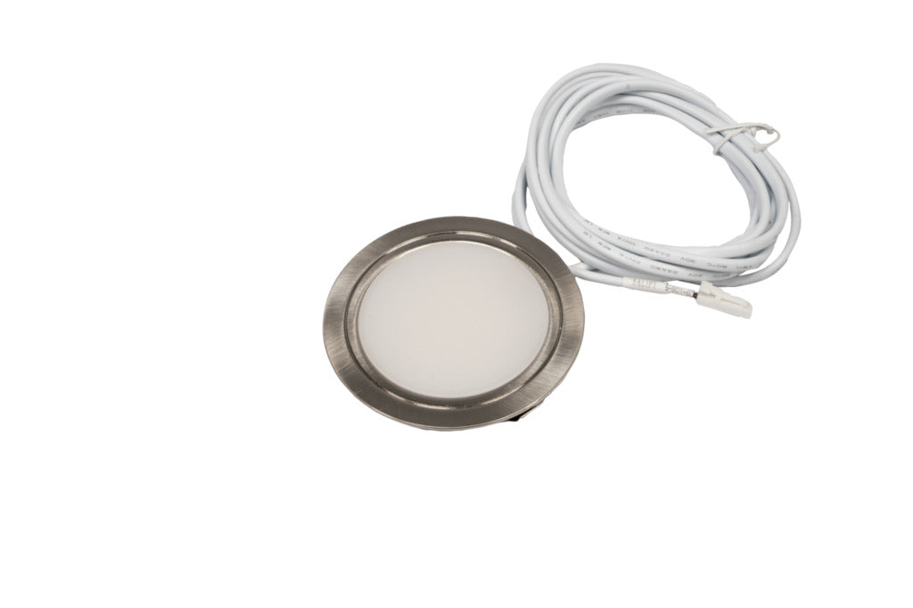 Naber | Anelli Farbwechsel LED 2, Leuchte, Einzelleuchte ohne Schalter, edelstahlfarbig