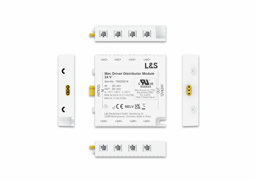 Naber | MEC Driver LED Verteilermodul, Verteiler, 24 V