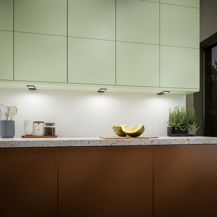 Naber Neva LED, Leuchte, Set-3, schwarz