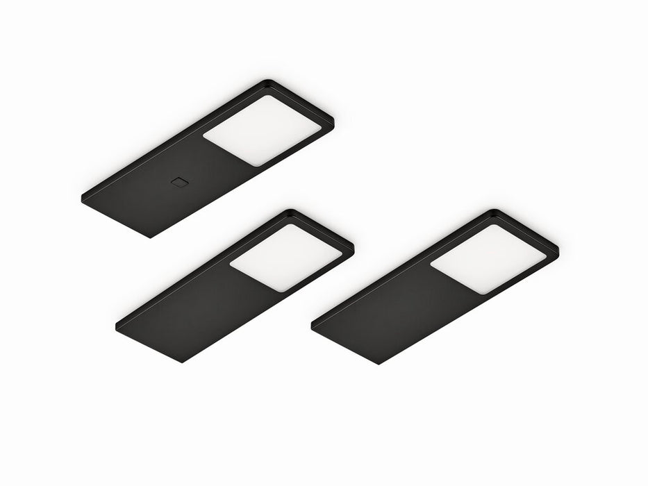 Naber Neva LED, Leuchte, Set-3, schwarz