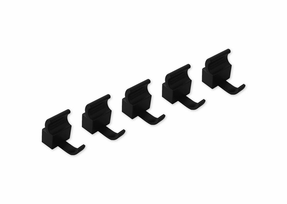 Naber Lucento Einzelhaken, Relingsystem, schwarz, VE 5 Stück