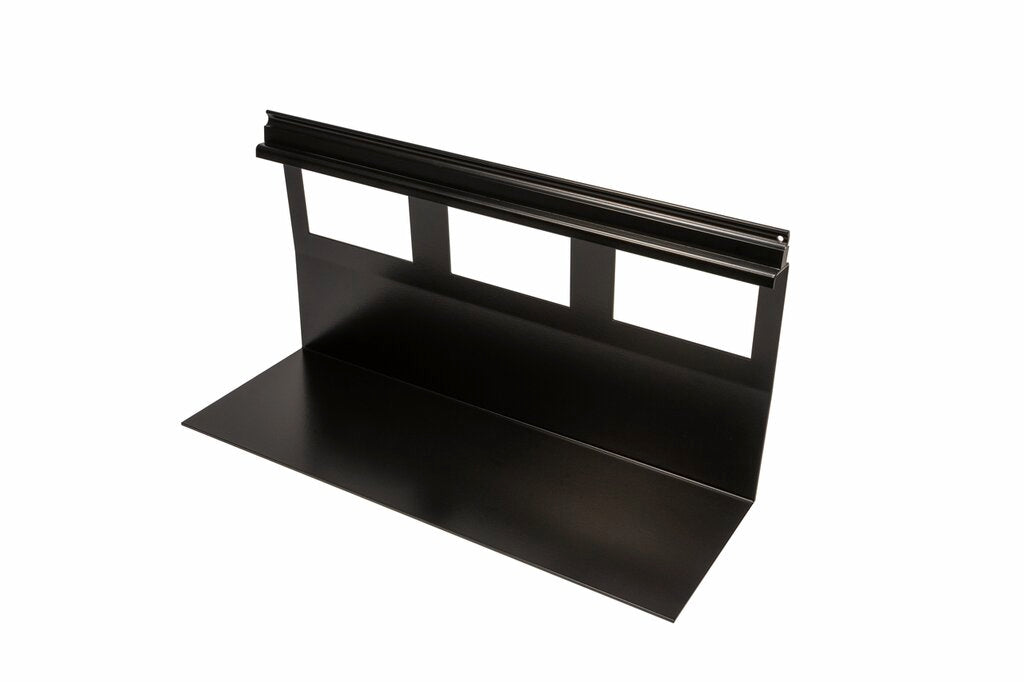 Naber Lucento Universalablage hoch, Relingsystem, schwarz