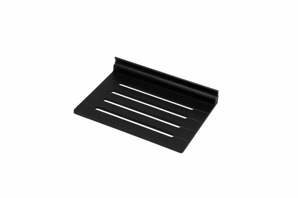 Naber Lucento Ablage klein, Relingsystem, schwarz