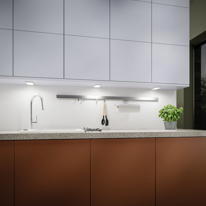 Naber | K-Pad LED | Unterboden-/Nischenleuchte | Einzelleuchte ohne Schalter | edelstahlfarbig