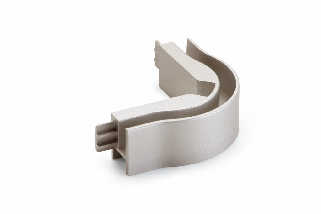 Domus Line | Andy Außenwinkel, Zubehör, edelstahlfarbig