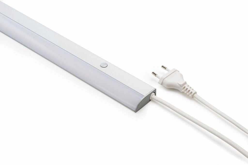 Naber Fluente LED alufarbig, Leuchte, L 1200 mm, 18 W, 4100 K neutralweiß