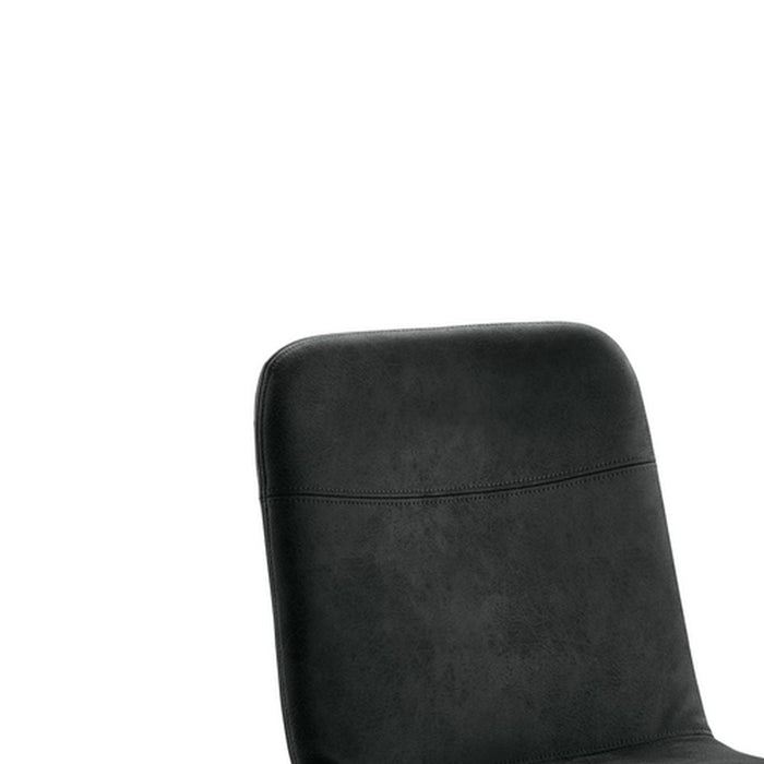 Naber | Felice 1WS | Stuhl Küchenstuhl | Gestell schwarz | Bezug schiefergrau