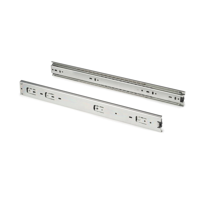 4er Satz Kugelführungen Schwerlastschubladen, Vollauszug, H 51mm, T 400mm, Stahl, Verzinkt