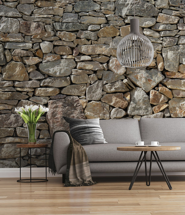 Digitaldruck Vlies Fototapete | Stone Wall
