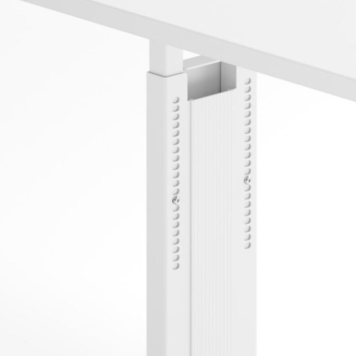 Hammerbacher | Schreibtisch C-Fuß 120x67cm Weiß / Weiß