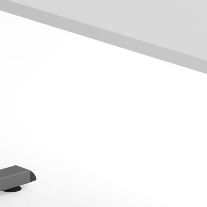 Hammerbacher | Schreibtisch C-Fuß 180x80cm Grau / Graphit