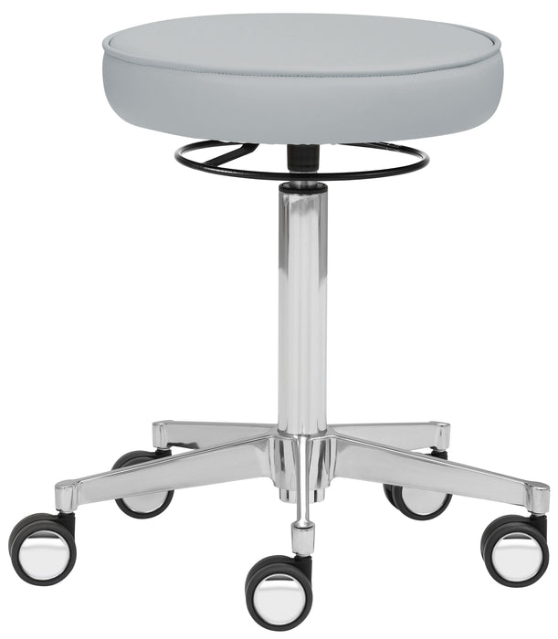 Funktionsdrehhocker 1295 | Gestell Aluminium poliert