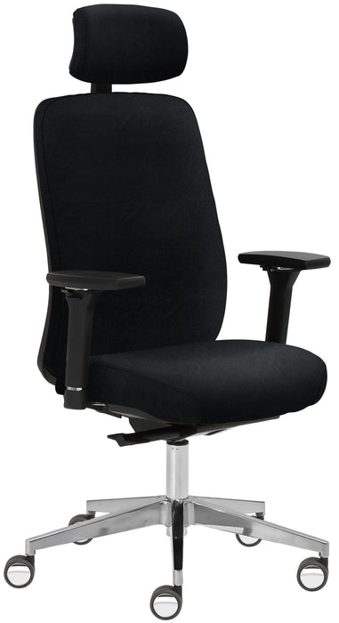 Drehstuhl 2229 | Gestell Aluminium poliert