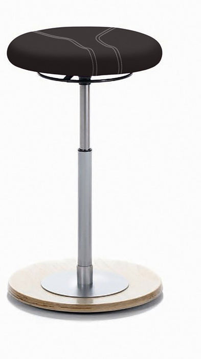 Pendelhocker mit Tellersitz rund 1110 | Gestell Buche