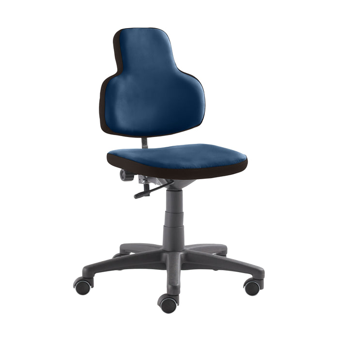 Mitwachsender Kinderdrehstuhl, 4 - 12 Jahre, 2207 | Gestell Schwarz