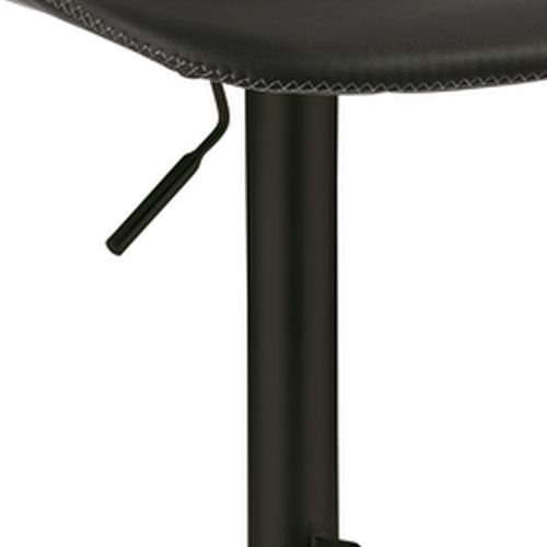 Naber | Level K | Hocker | Gestell schwarz | Bezug schwarz (31529)