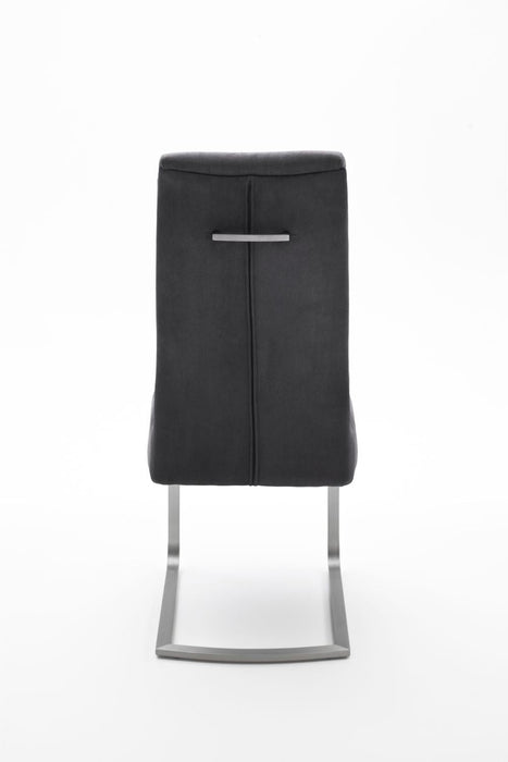 MCA | Stuhl | TALENA SCHW. FLACHROHR AN | anthrazit