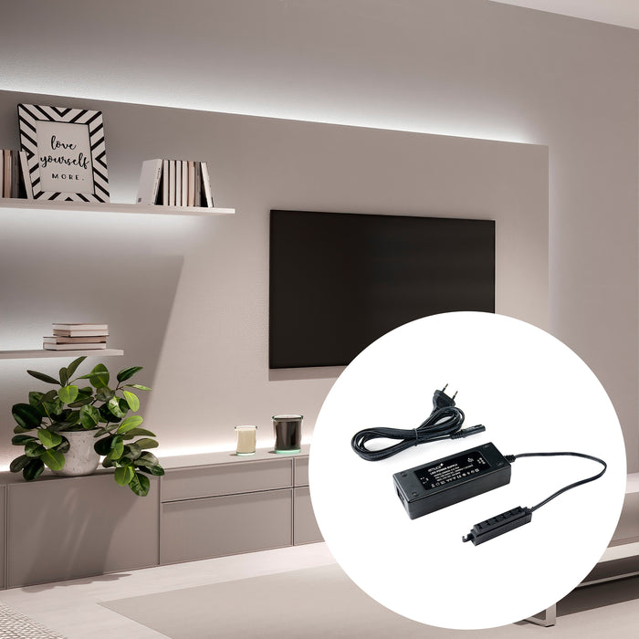 Stromtransformator LED-Leuchten (12V DC), Leistung 72W, Kunststoff