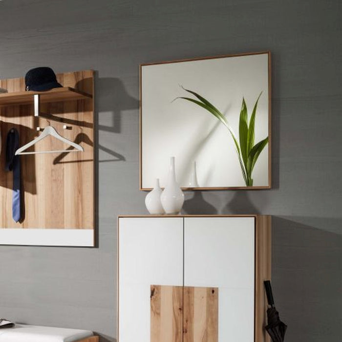 Gradel | Domus | 3873 | Bank | 88x44x42 | Kernbuche | Glas weiß satiniert