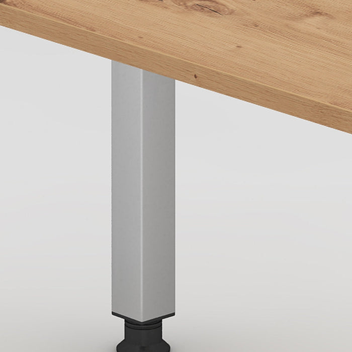 Hammerbacher | Schreibtisch U-Fuß eckig 160x80cm Asteiche