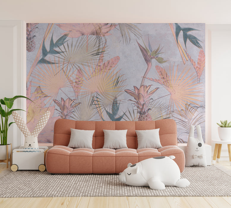 Papier Fototapete | Tropical Concrete | 368 x 254 cm