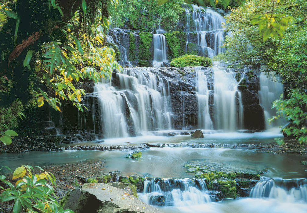 Papier Fototapete | Pura Kaunui Falls | 368 x 254 cm