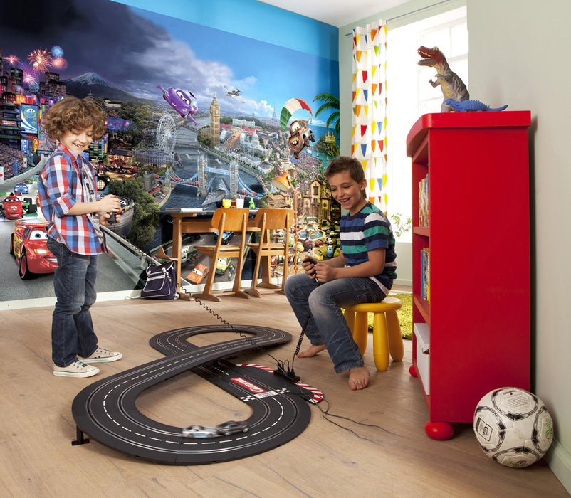 Papier Fototapete | Cars World | 368 x 254 cm