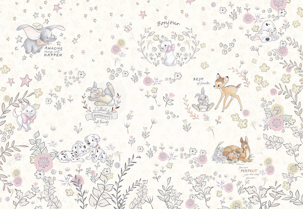 Papier Fototapete | Best of Friends | 368 x 254 cm