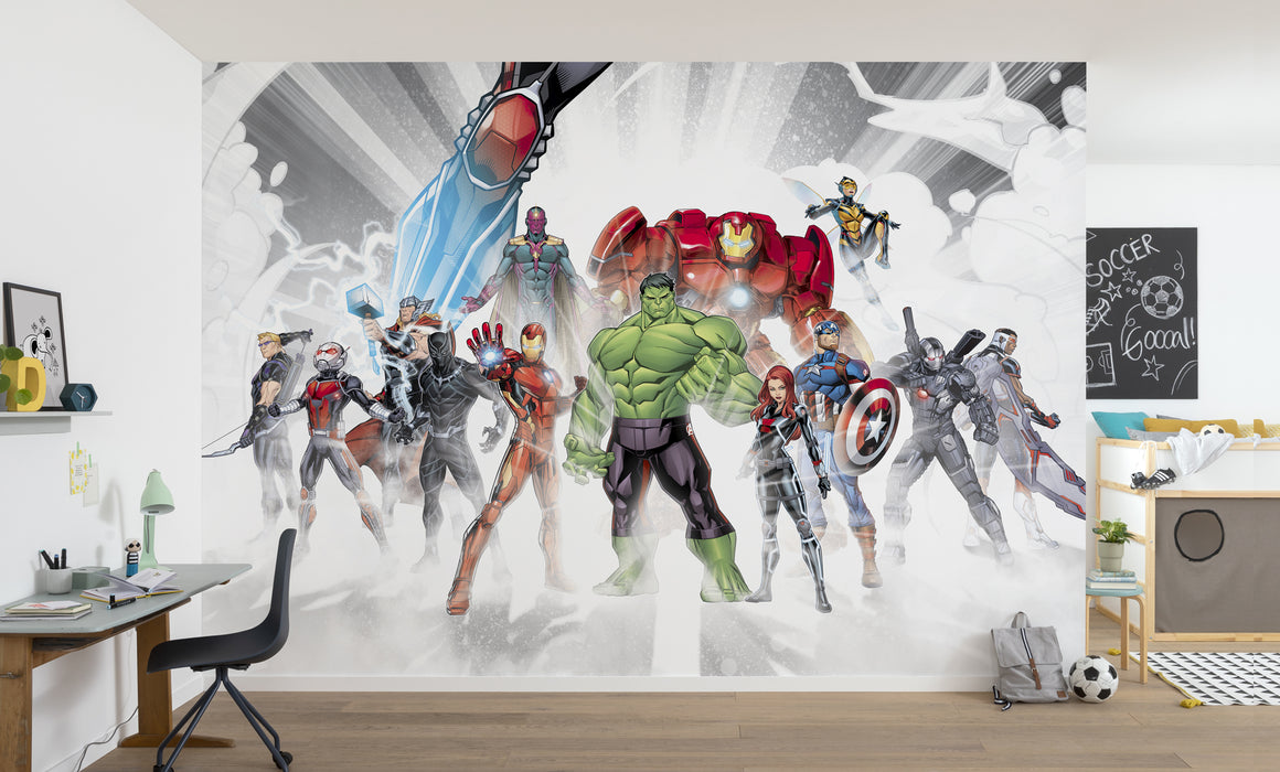 Papier Fototapete | Avengers Unite | 368 x 254 cm