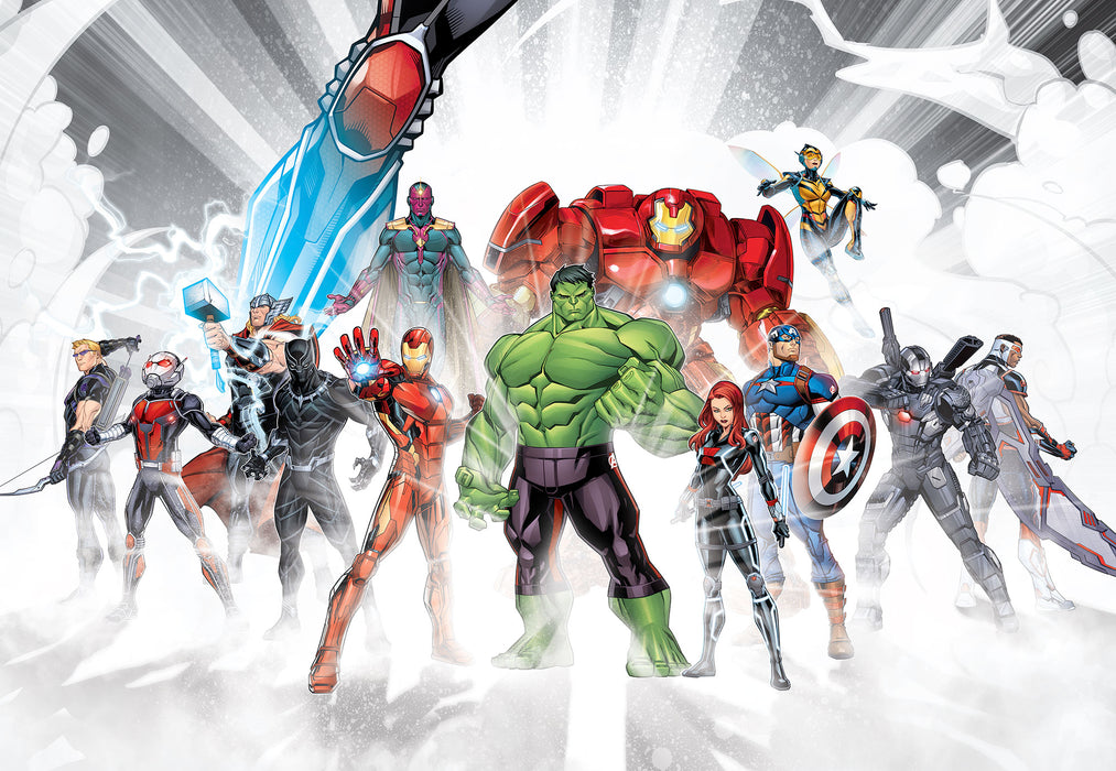 Papier Fototapete | Avengers Unite | 368 x 254 cm