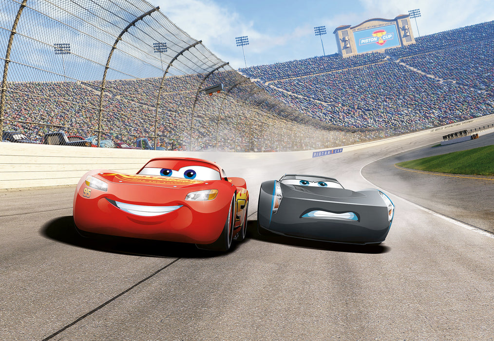 Papier Fototapete | Cars3 Curve | 368 x 254 cm