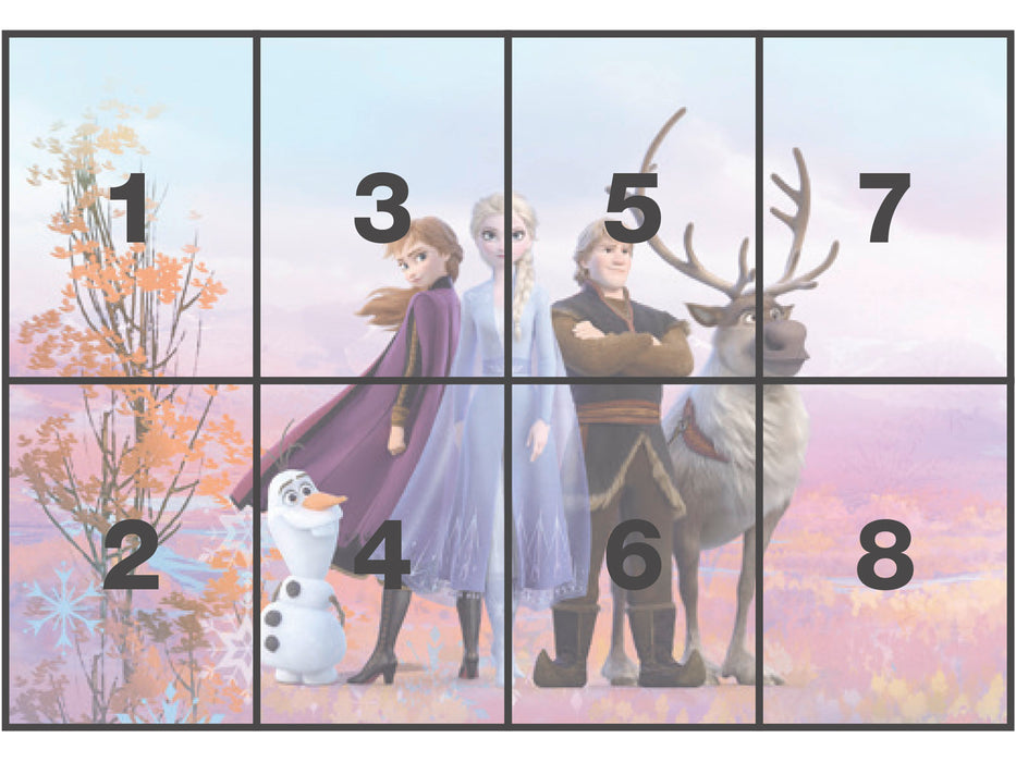 Papier Fototapete | Frozen Iconic | 368 x 254 cm