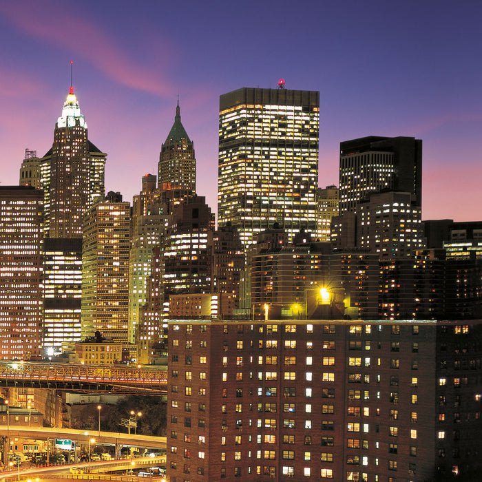 Papier Fototapete | NYC Lights | 368 x 254 cm