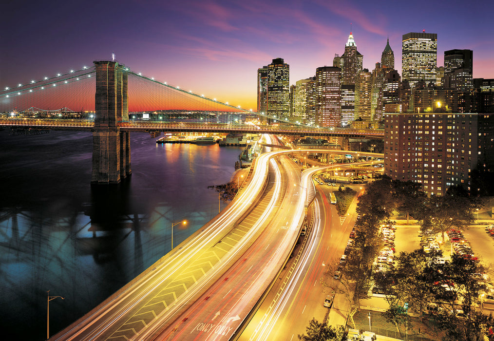 Papier Fototapete | NYC Lights | 368 x 254 cm