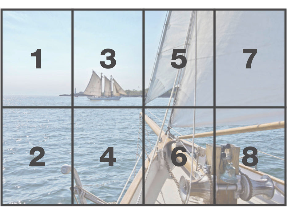Papier Fototapete | Sailing | 368 x 254 cm