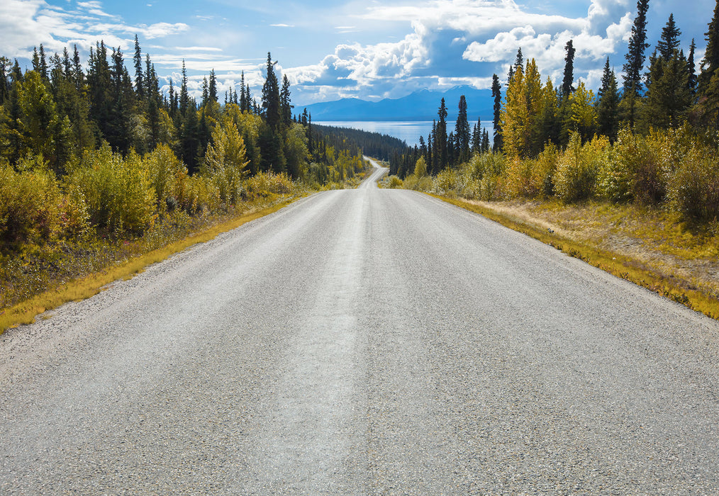 Papier Fototapete | Atlin Road | 368 x 254 cm