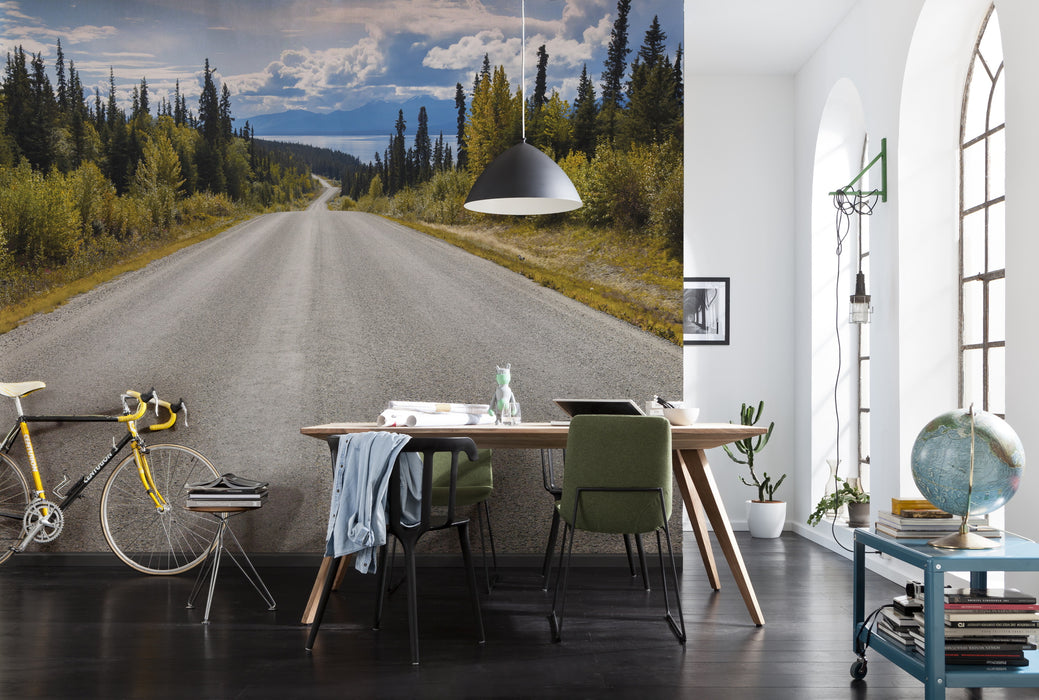 Papier Fototapete | Atlin Road | 368 x 254 cm
