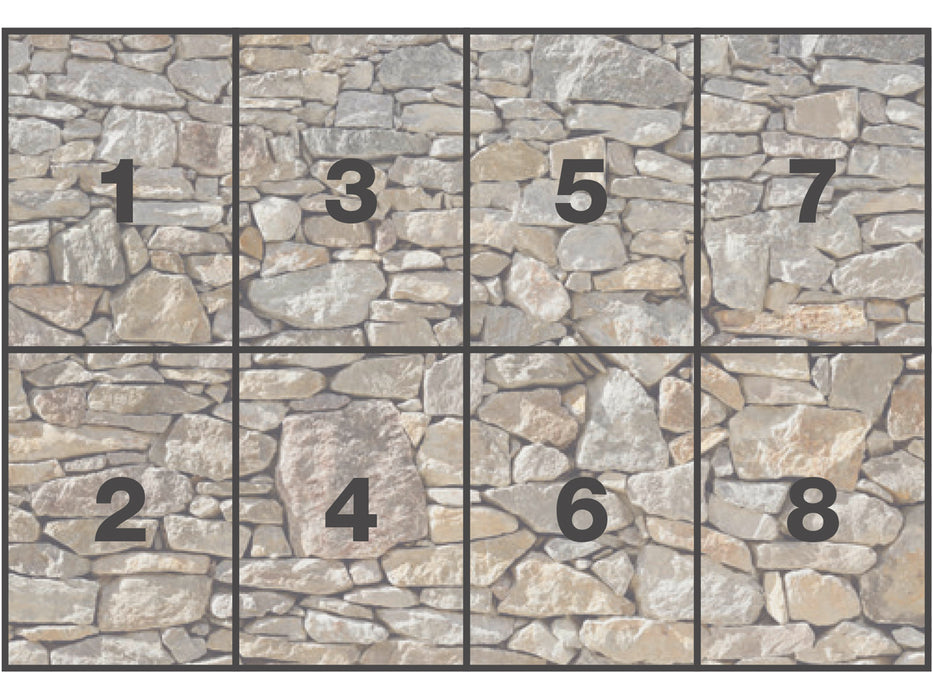 Papier Fototapete | Stone Wall | 368 x 254 cm