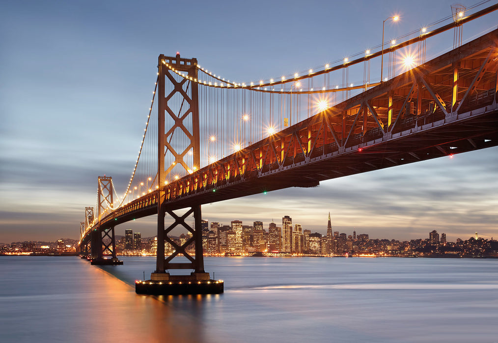 Papier Fototapete | Bay Bridge | 368 x 254 cm