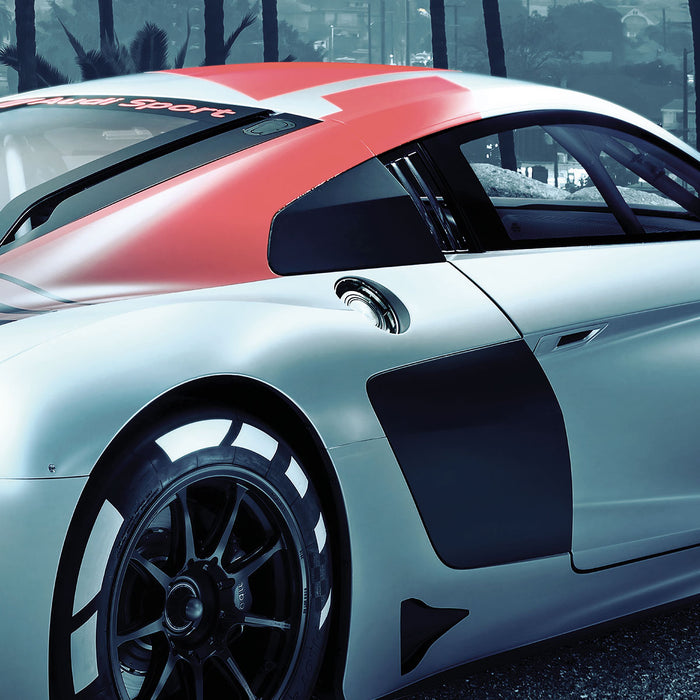Papier Fototapete | Audi R8 L.A. | 368 x 254 cm