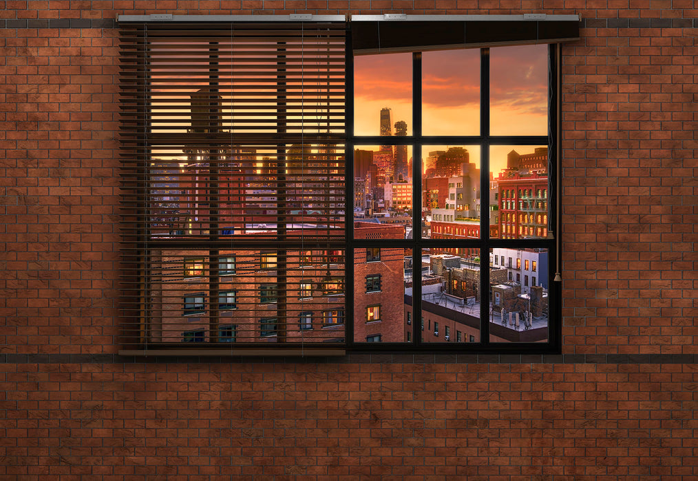 Papier Fototapete | Brooklyn Brick | 368 x 254 cm