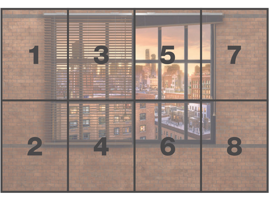 Papier Fototapete | Brooklyn Brick | 368 x 254 cm
