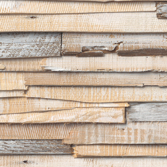Papier Fototapete | Whitewashed Wood | 368 x 254 cm