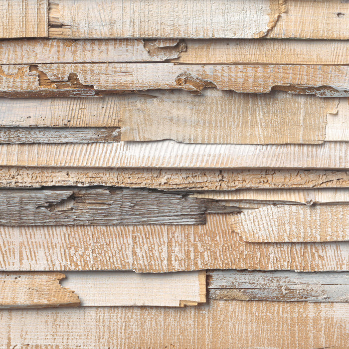Papier Fototapete | Whitewashed Wood | 368 x 254 cm