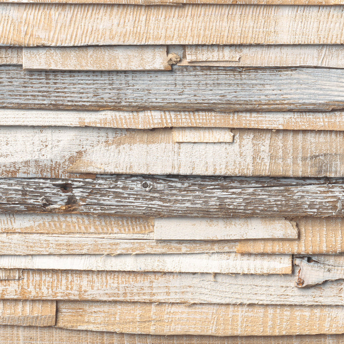 Papier Fototapete | Whitewashed Wood | 368 x 254 cm