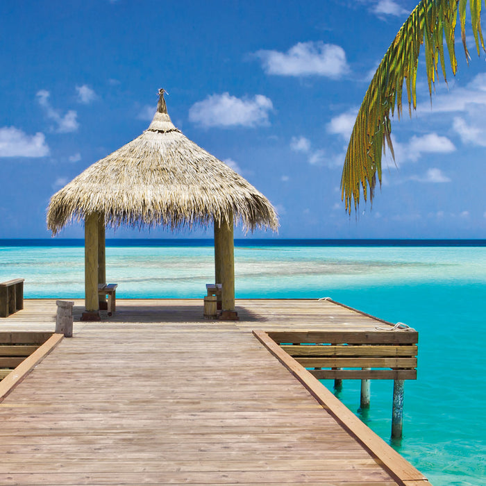 Papier Fototapete | Beach Resort | 368 x 254 cm