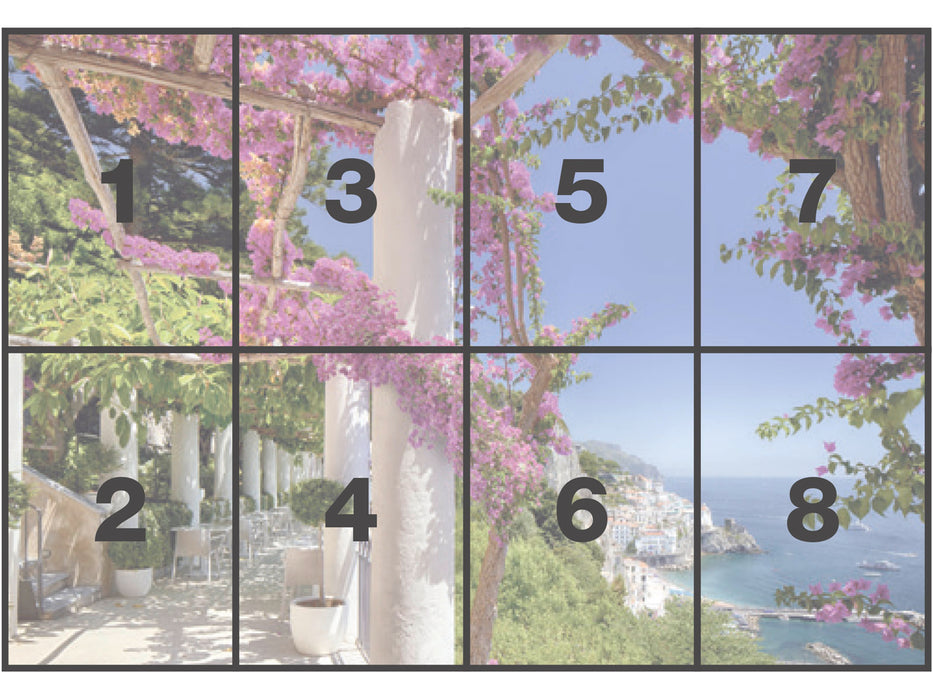 Papier Fototapete | Amalfi | 368 x 254 cm