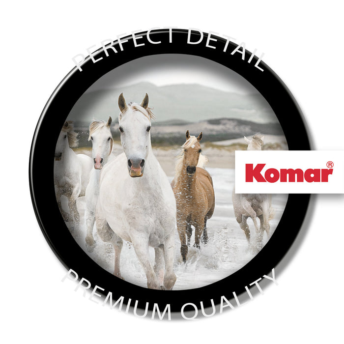 Papier Fototapete | White Horses | 368 x 254 cm