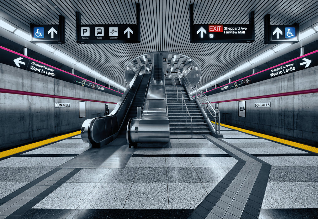 Papier Fototapete | Subway | 368 x 254 cm